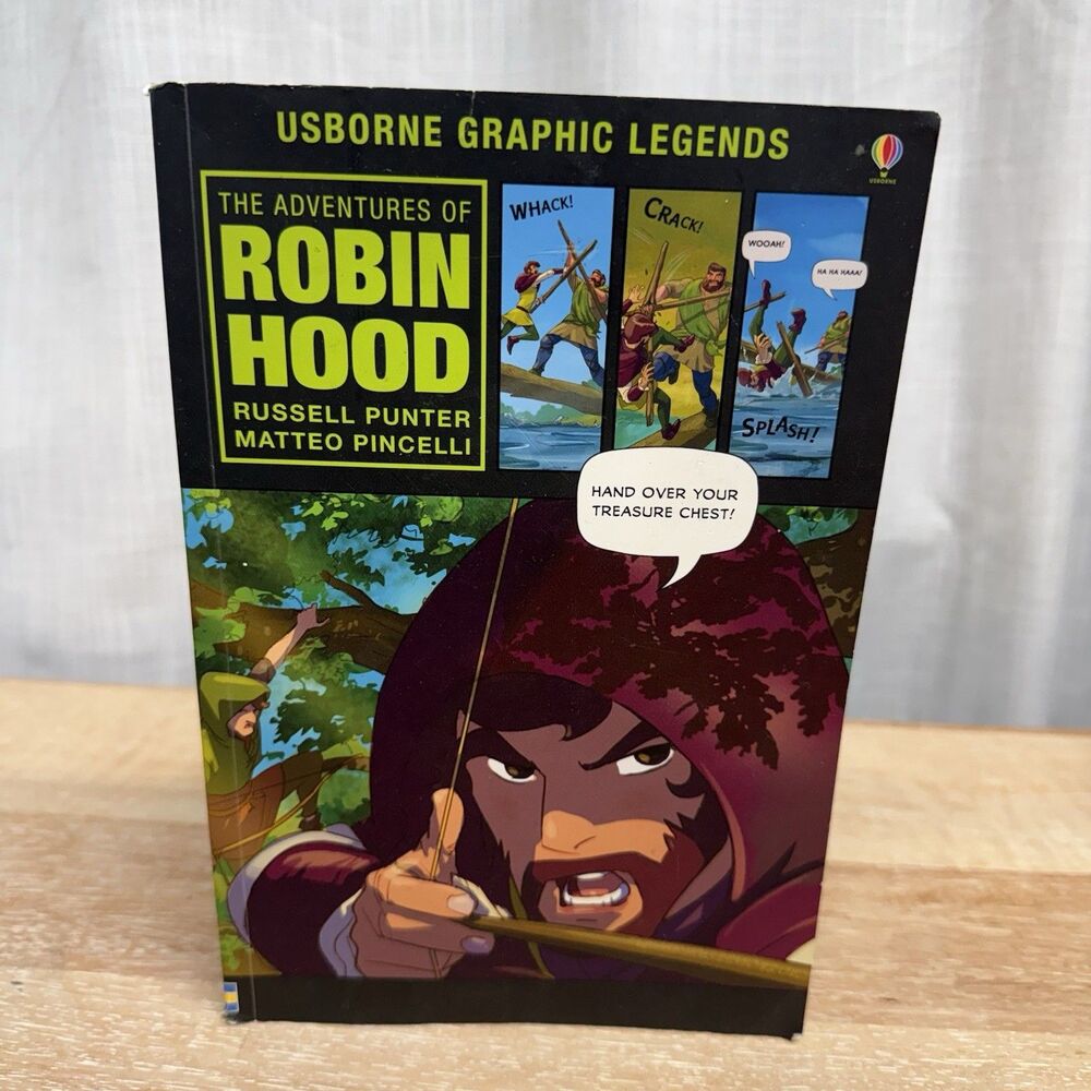 The Adventures of Robin Hood (Graphic Ledgends) - Russell Punter - Good 2018